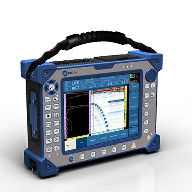 Phascan portable phased array ultrasonic detector